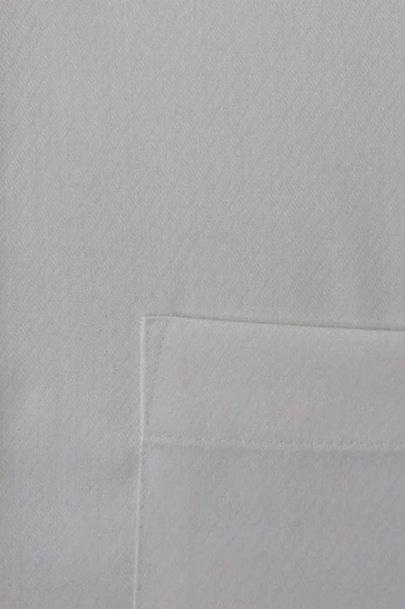 White Self Textured Formal Shirt - Image 4