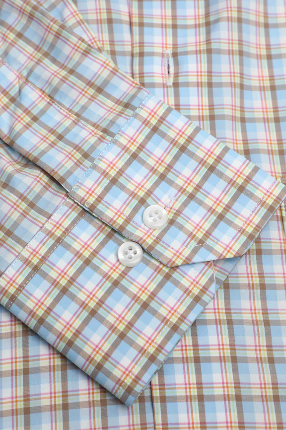 Multicolor Check Formal Shirt - Image 3
