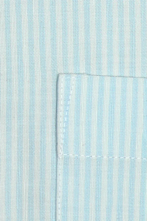 Sky Blue Bengal Stripes Formal Shirt - Image 4