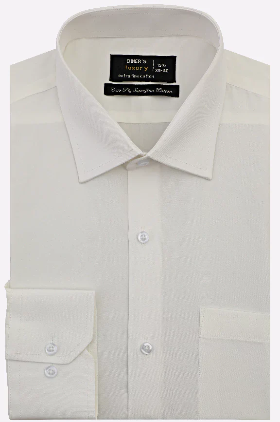 White Plain Formal Shirt