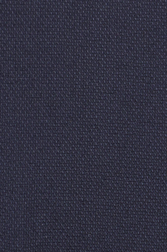 Navy Blue Dobby Textured Formal Shirt - Image 4