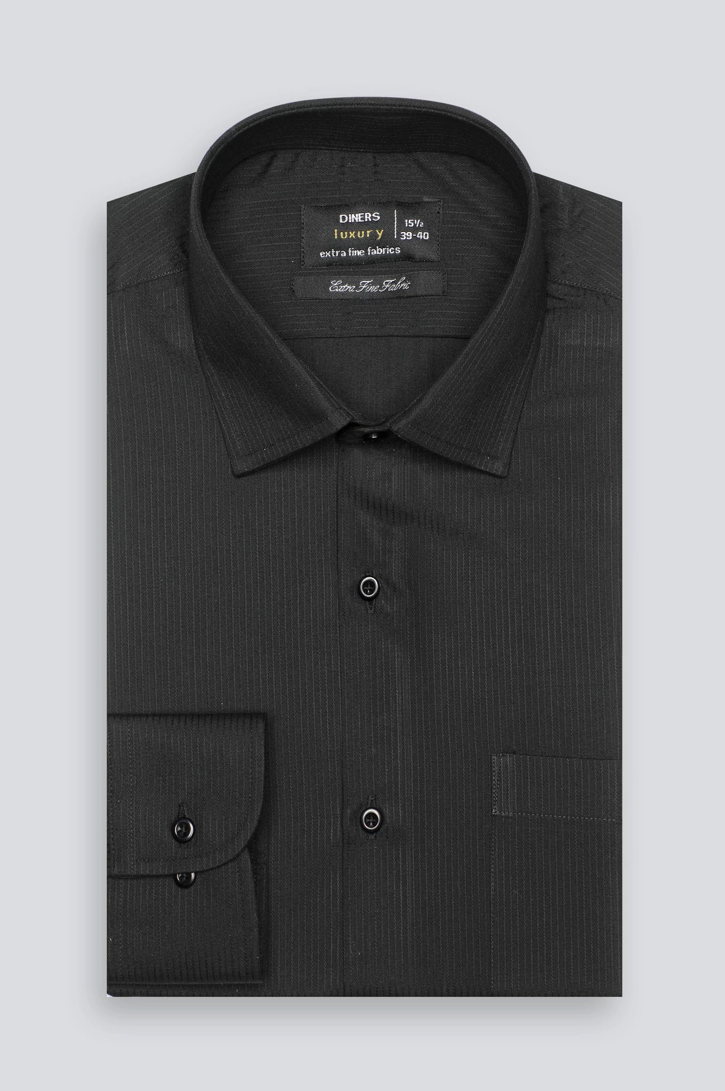 Black Stripe Formal Shirt