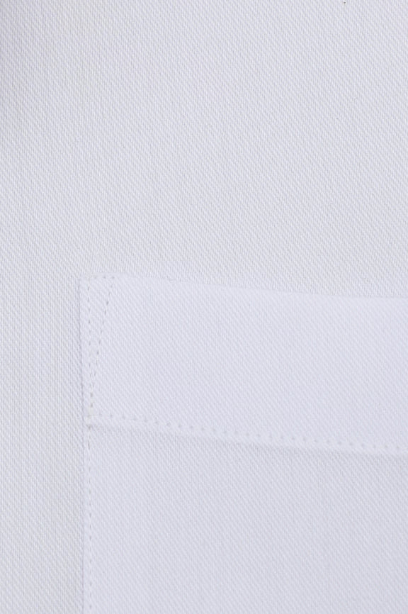 White Self Twill Formal Shirt - Image 4