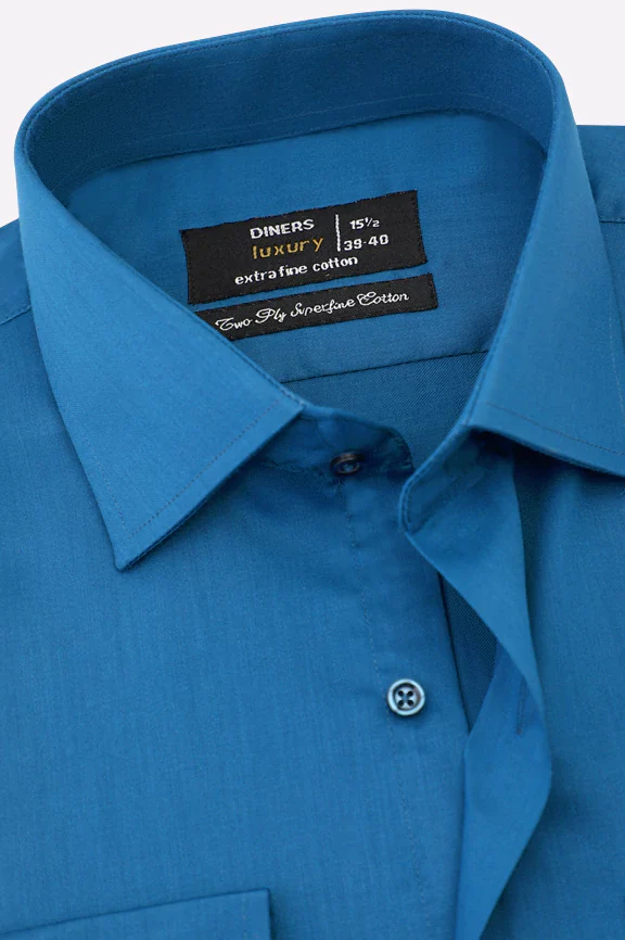 Aqua Self Textured Formal Shirt - Image 2
