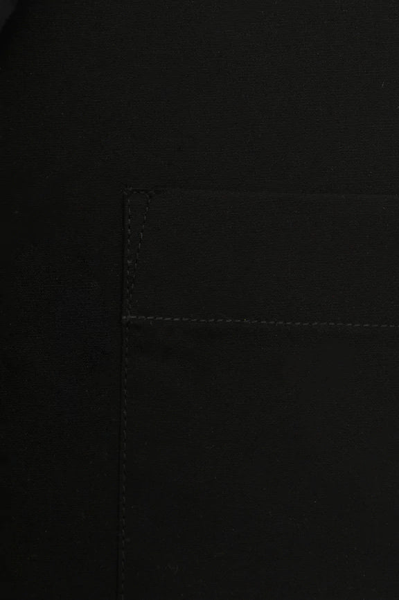 Black Plain Formal Shirt - Image 3