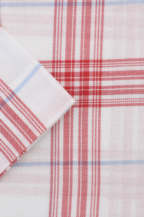 Red Check Formal Shirt (Half Sleeves) - Image 3