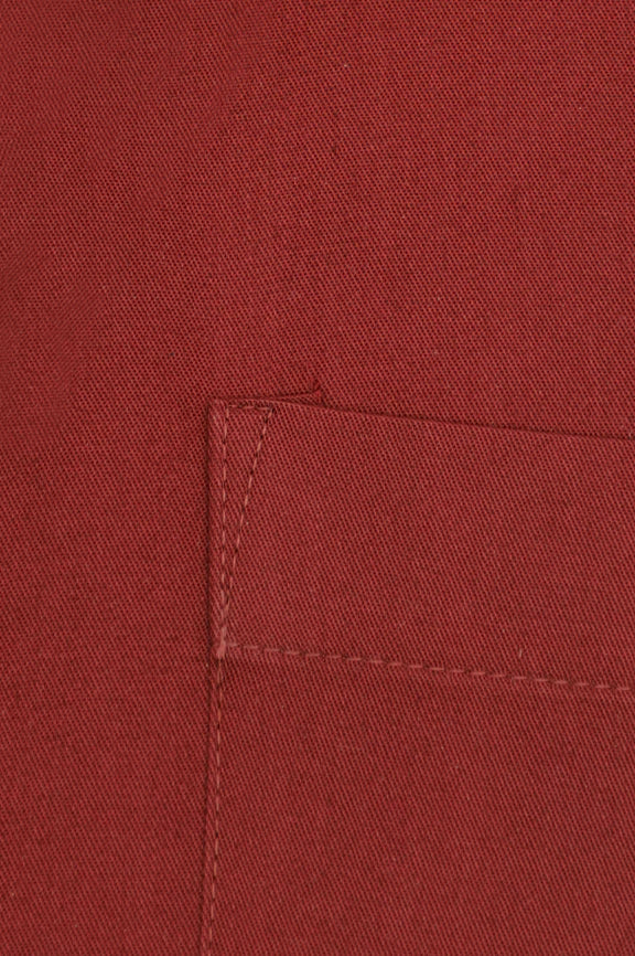 Maroon Self Twill Formal Shirt - Image 4