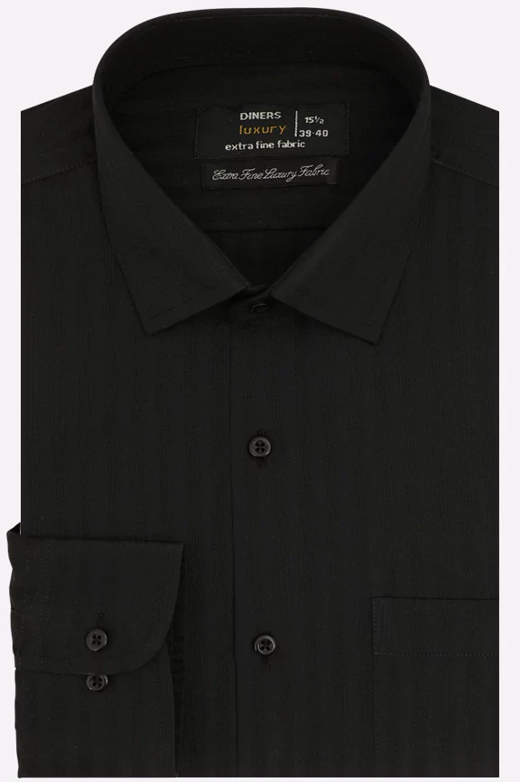 Black Stripes Formal Shirt