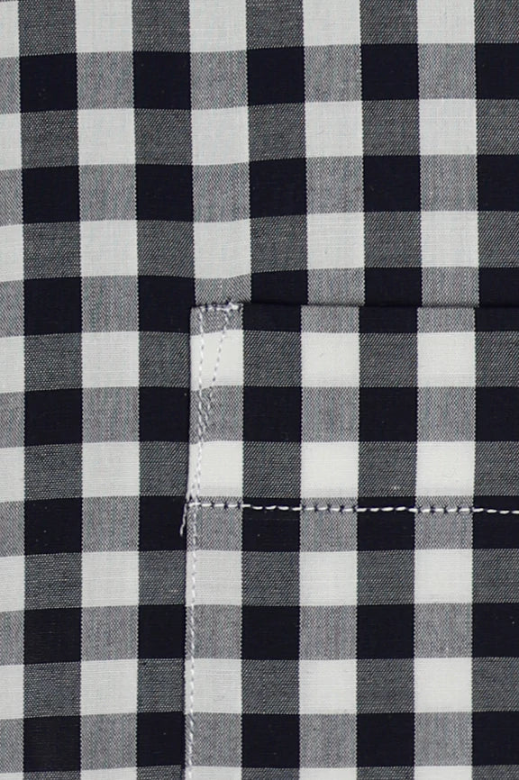 Gingham Check Formal Shirt - Image 4
