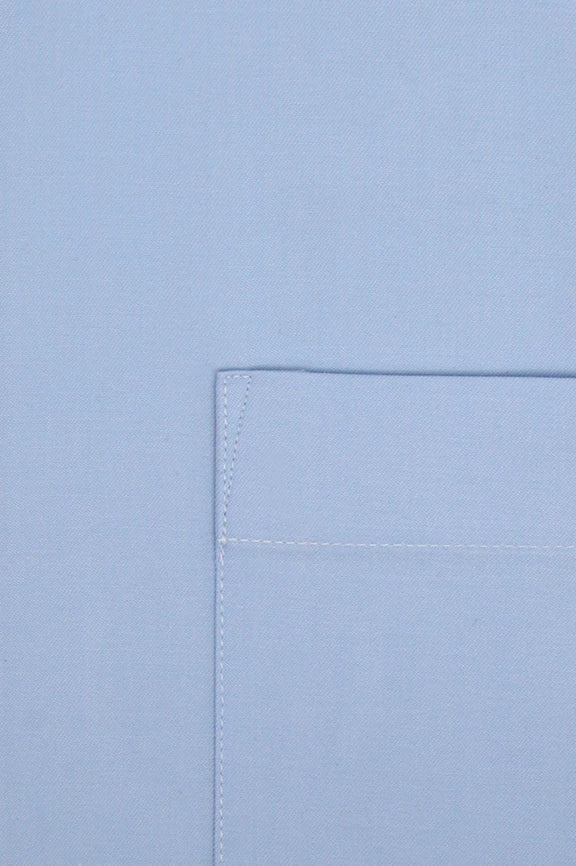 Sky Blue Self Formal Shirt - Image 4