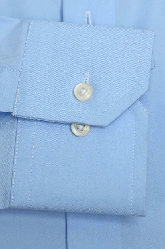 Sky Blue Dobby Formal Shirt - Image 3