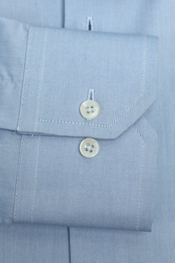 Sky Blue Dobby Formal Shirt - Image 3