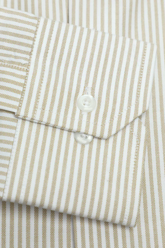 Yellow Bengal Stripes Formal Shirt - Image 3