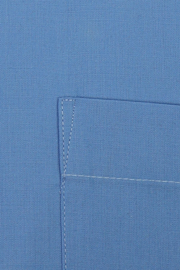 Blue Plain Formal Shirt - Image 4