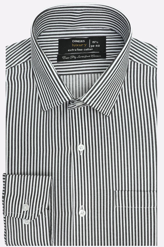 Black Bengal Stripes Formal Shirt