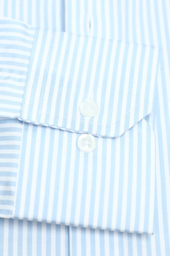 Blue Bengal Stripes Formal Shirt - Image 3