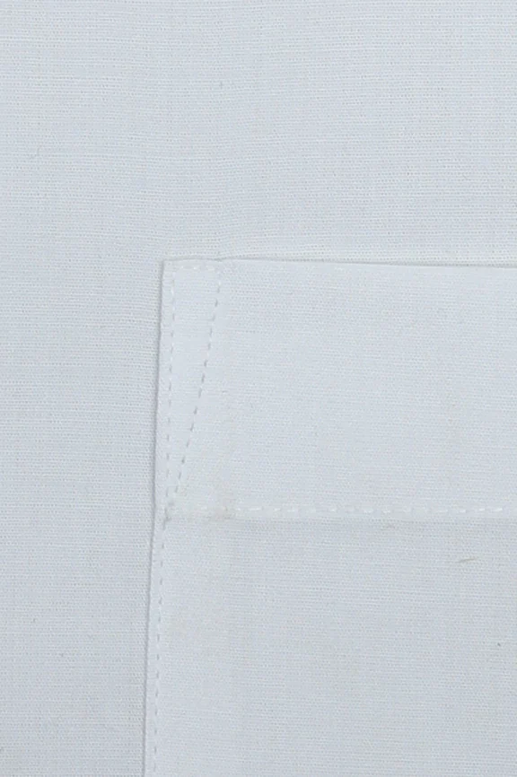 White Plain Formal Shirt - Image 4