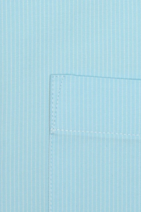 Sky Blue Hairline Stripe Formal Shirt - Image 4