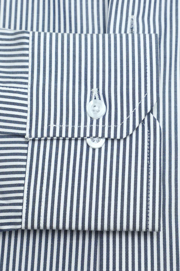 Blue Pinstripes Formal Shirt - Image 3