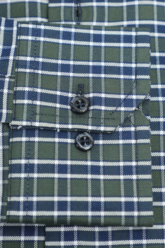 Multicolor Check Formal Shirt - Image 3