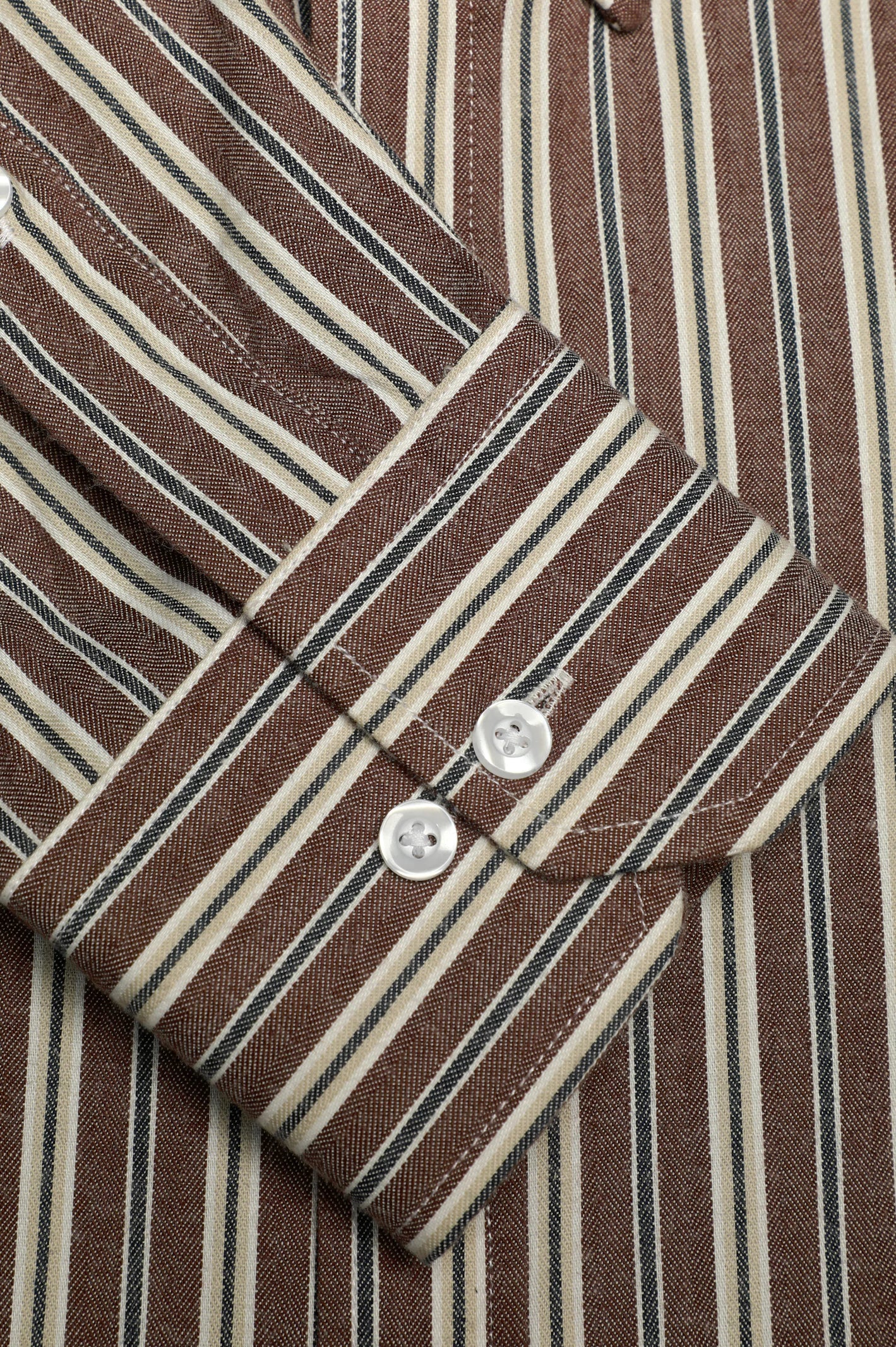 Multicolor Stripes Casual Shirt - Image 3