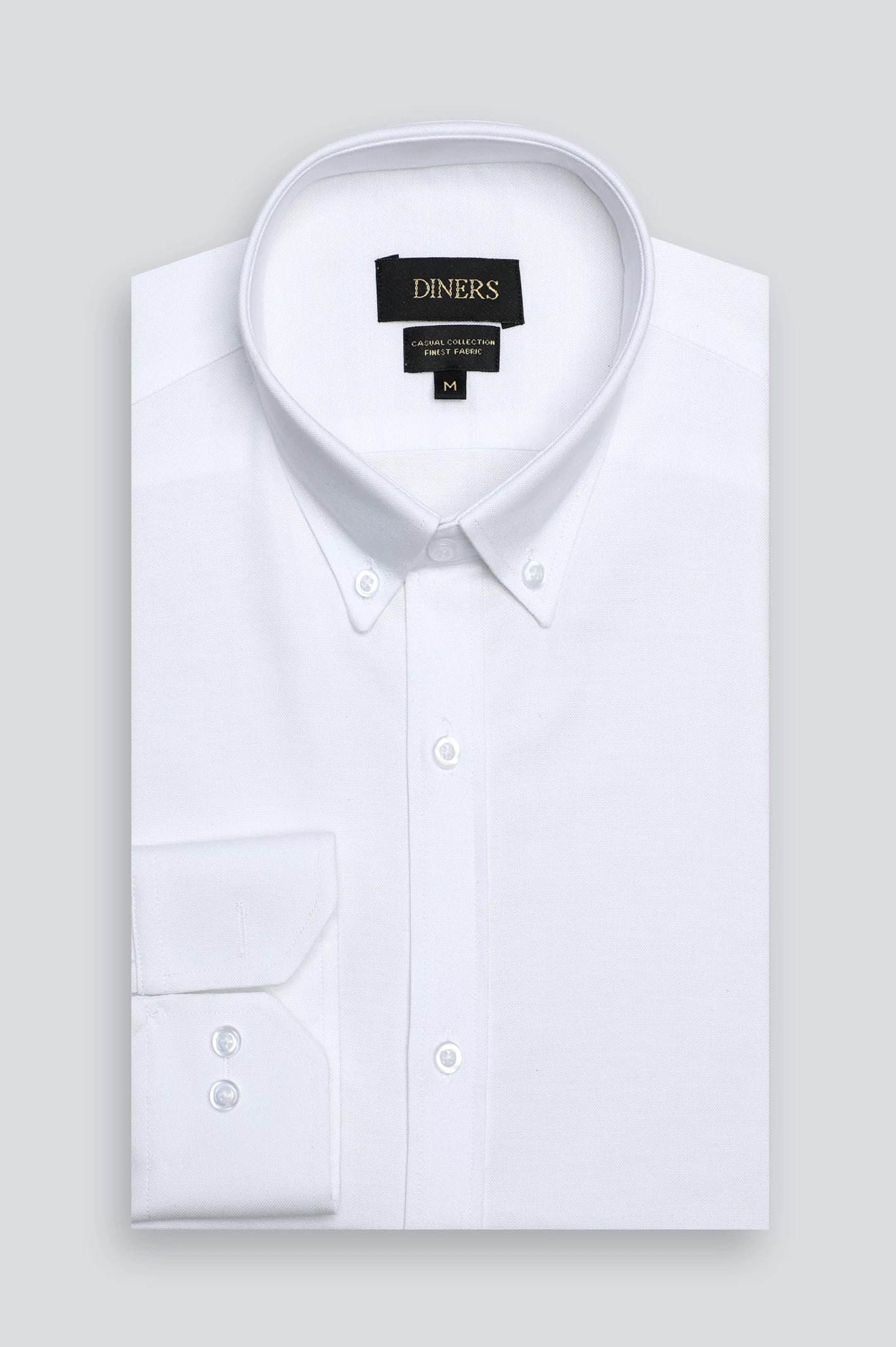 White Plain Casual Shirt
