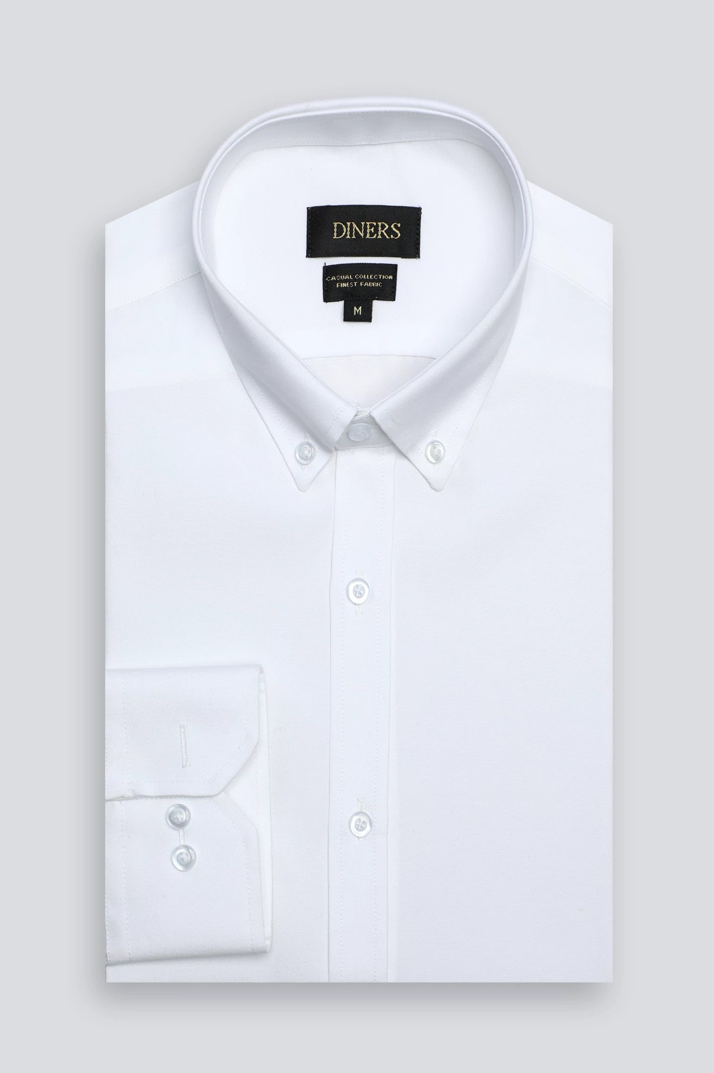 White Plain Casual Shirt