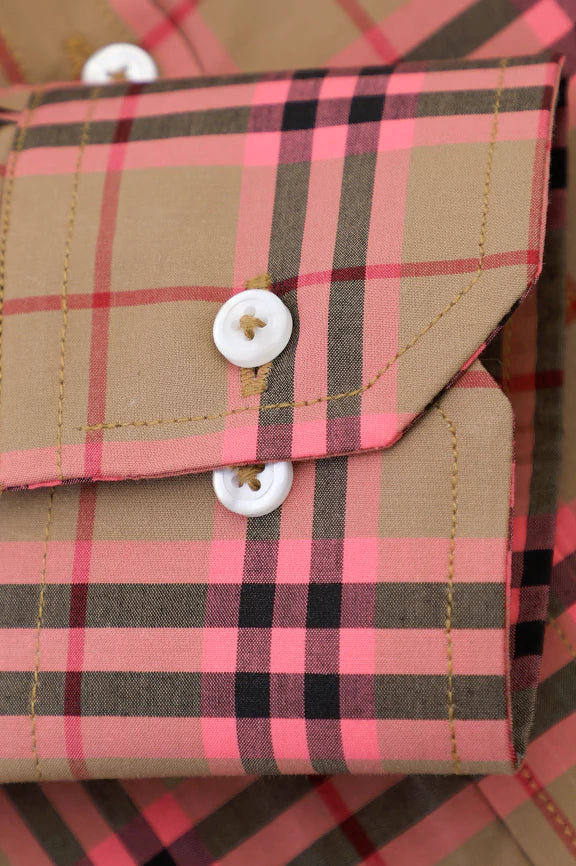 Multicolor Tattersall Check Casual Shirt - Image 3
