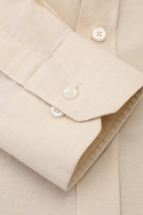 Fawn Self Textured Casual Shirt - Image 3