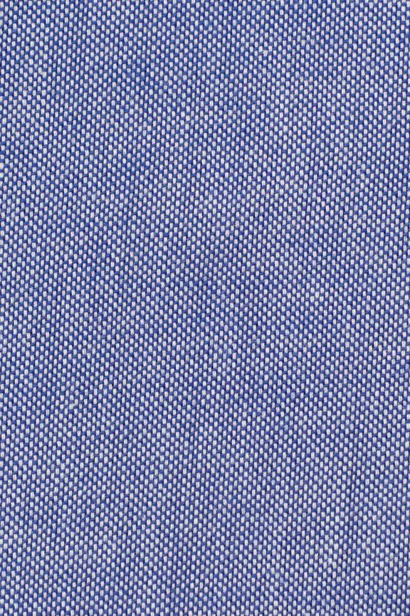 Navy Blue Self Textured Casual Shirt - Image 4