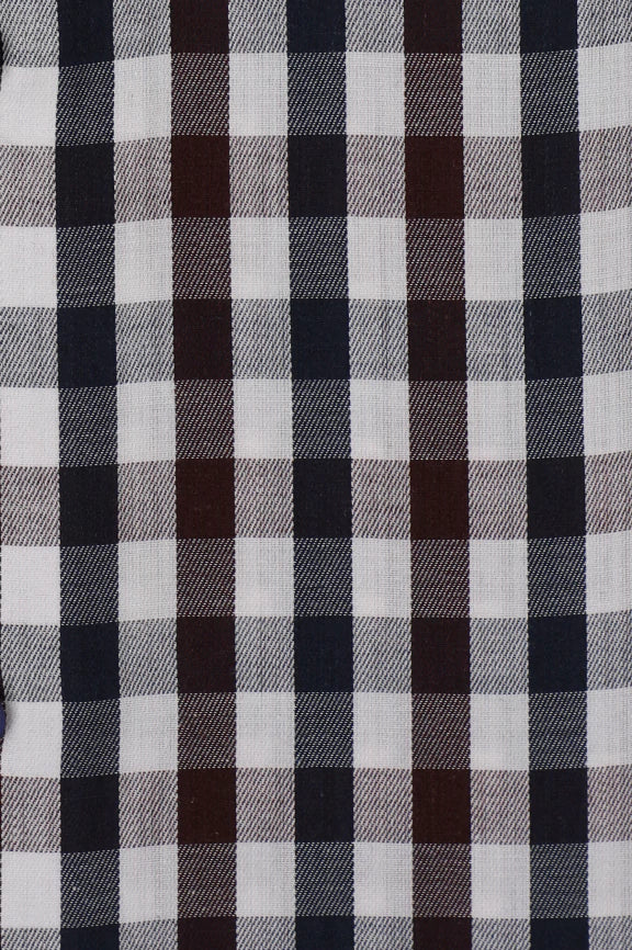 Multicolor Gingham Check Casual Shirt - Image 4