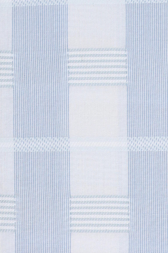 Blue Checkered Casual Shirt - Image 4