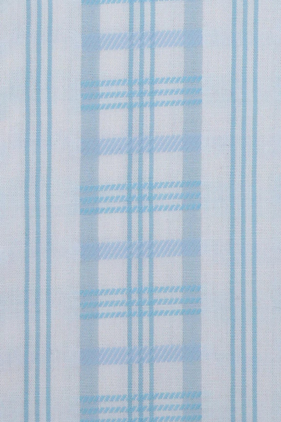 Blue Check Casual Shirt - Image 4