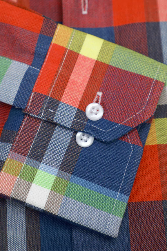 Multicolor Check Casual Shirt - Image 3