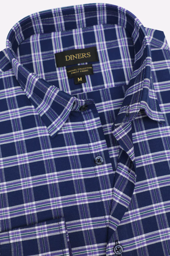 Multicolor Tattersall Check Casual Shirt - Image 2