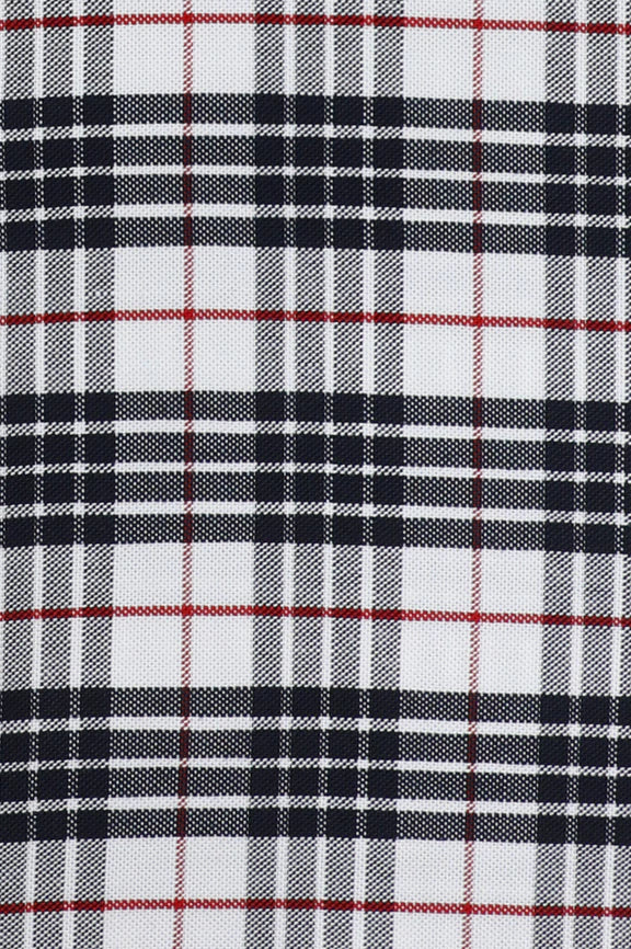 Black Tattersall Check Casual Shirt - Image 4