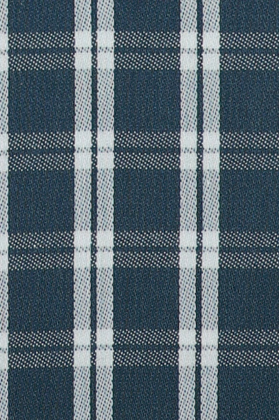Blue Tattersall Check Casual Shirt - Image 4