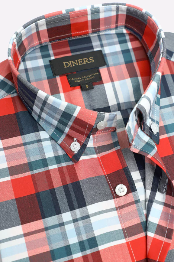 Multicolor Check Casual Shirt - Image 2