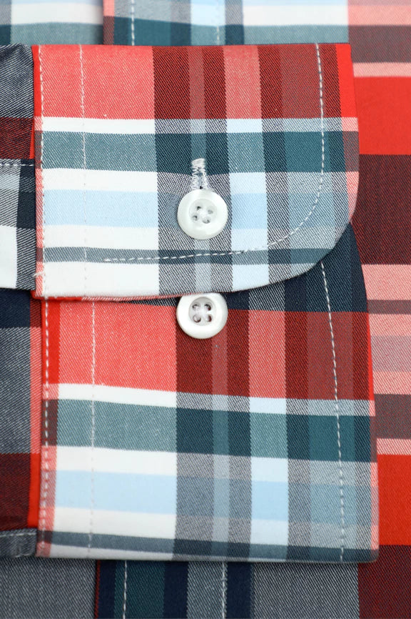 Multicolor Check Casual Shirt - Image 3