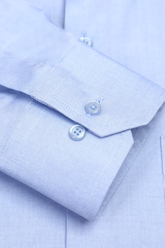 Blue Self Formal Autograph Shirt - Image 3