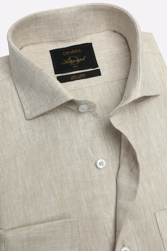 Fawn Formal Autograph Linen Shirt - Image 2