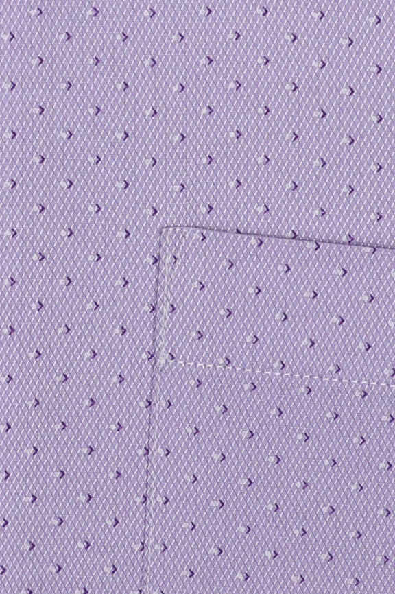 Purple Textured Formal Autograph Shirt - Image 4