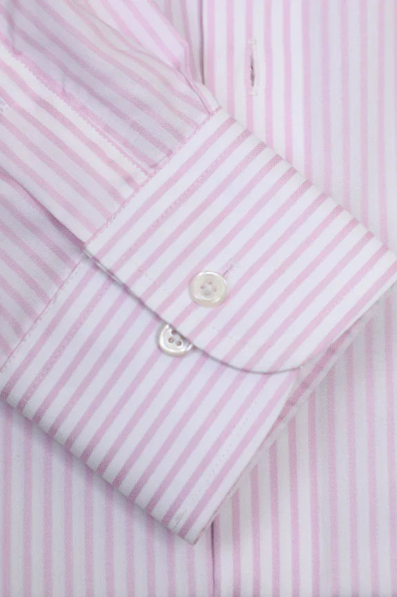 Pink Stripes Formal Autograph Shirt - Image 3