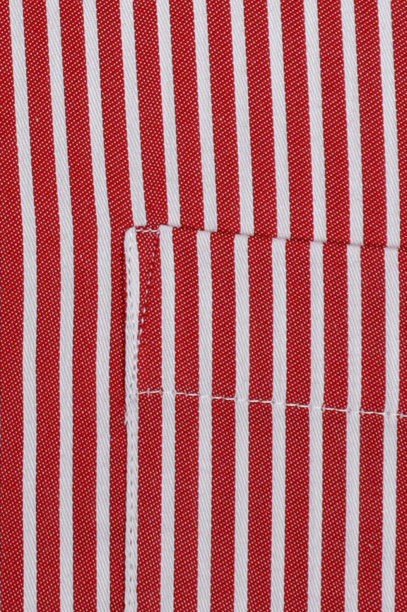 Red Stripe Formal Autograph Shirt - Image 4