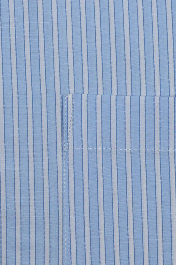 Blue Stripes Formal Autograph Shirt - Image 4