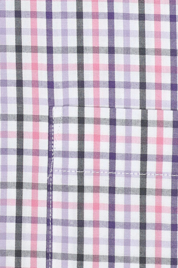 Multicolor Tattersall Check Formal Autograph Shirt - Image 4