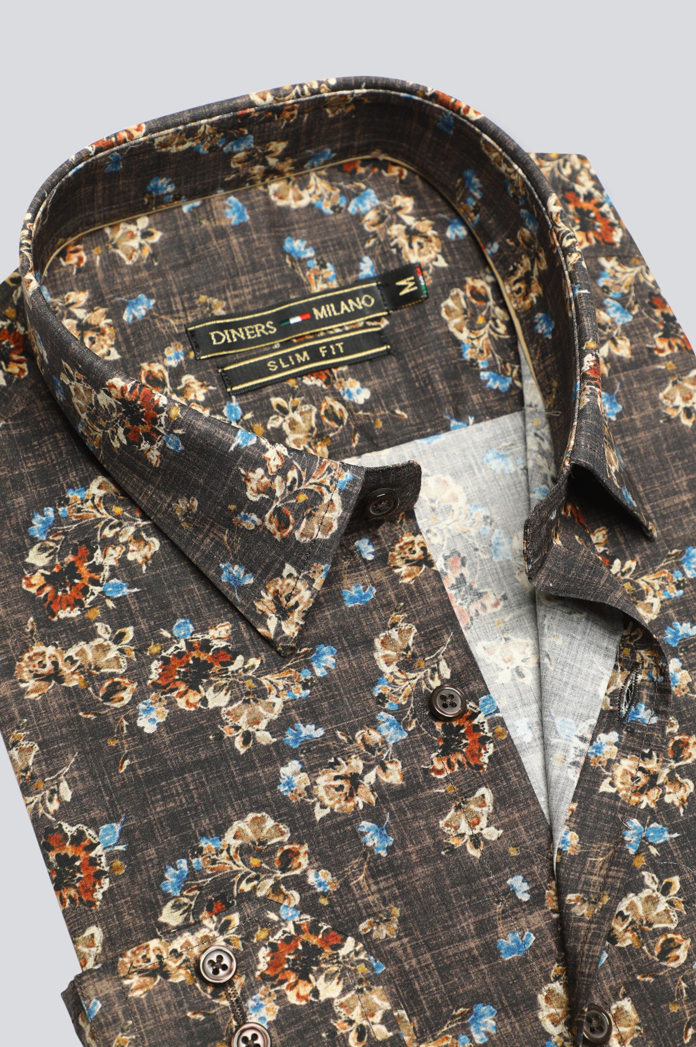 Multicolor Floral Printed Casual Milano Shirt - Image 7