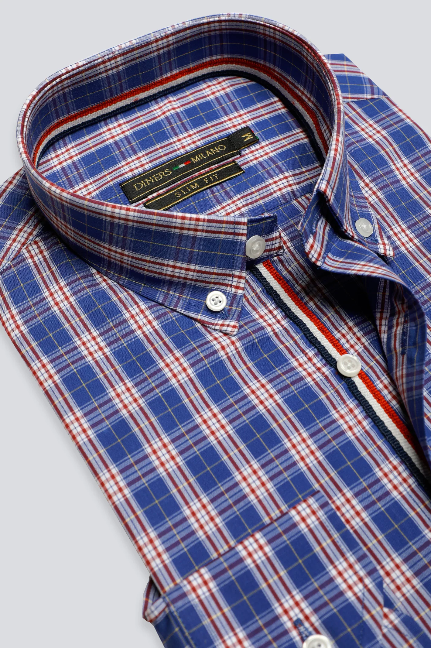 Multicolor Glen Plaid Check Casual Shirt - Image 2