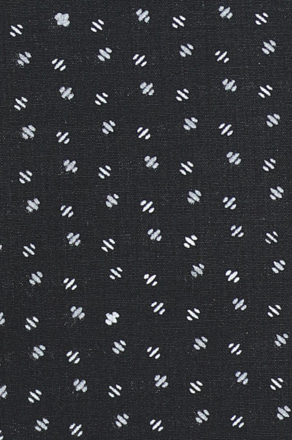 Black Print Pattern Casual Shirt - Image 4