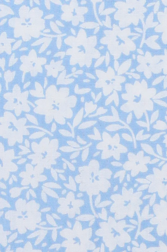 Blue Print Pattern Casual Shirt - Image 4